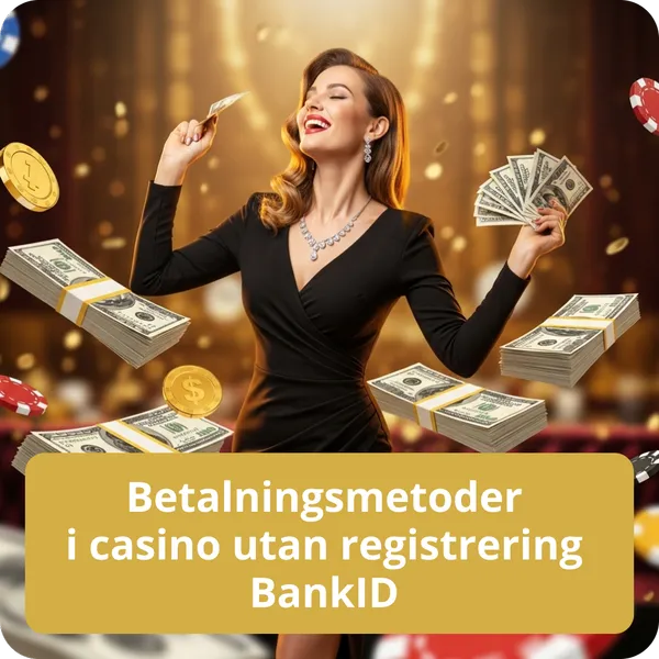 Betalningsmetoder i casino utan registrering BankID